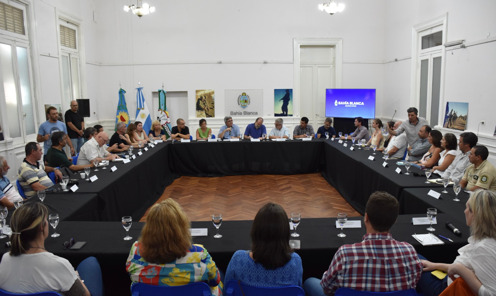 Mesa Agropecuaria: el ministro Javier Rodríguez pasó por Bahía Blanca