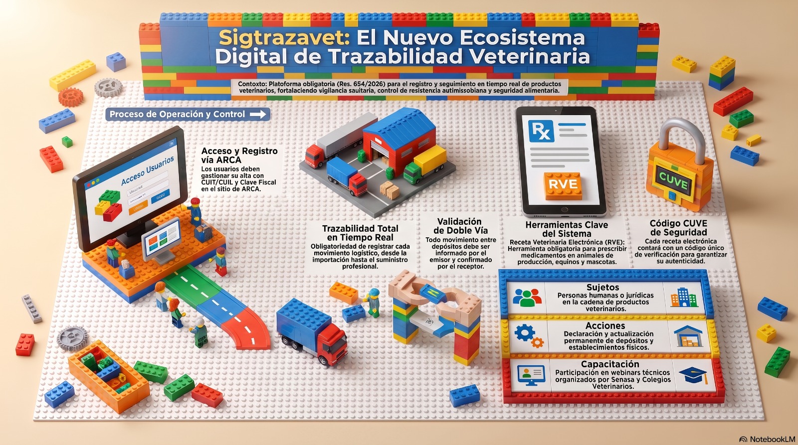 Sigtrazavet: el nuevo estándar digital del Senasa para el control de productos veterinarios