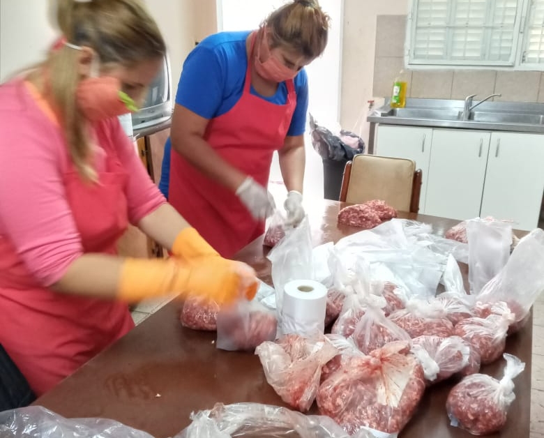 Campaña de la AGA: la carne picada ya llegó a más 2.500 familias