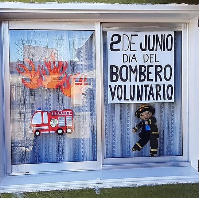 2 de junio: los bomberos voluntarios están siempre listos para asistir al campo