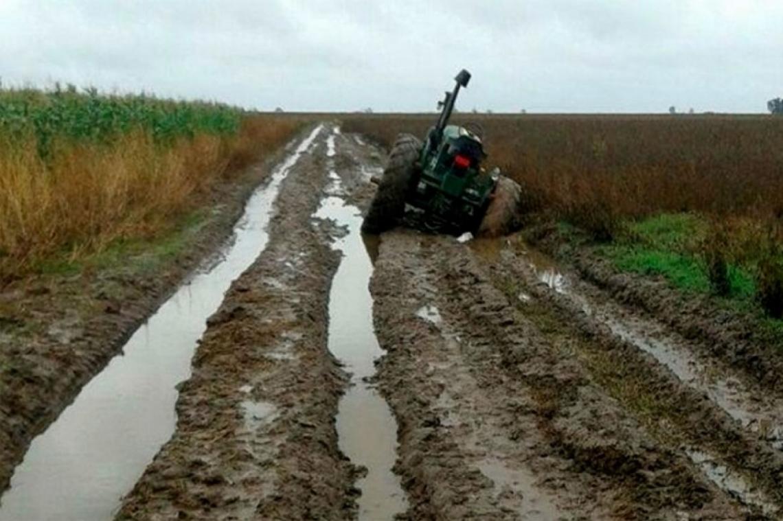 Zona VII de Carbap: preocupación por el estado de los caminos rurales