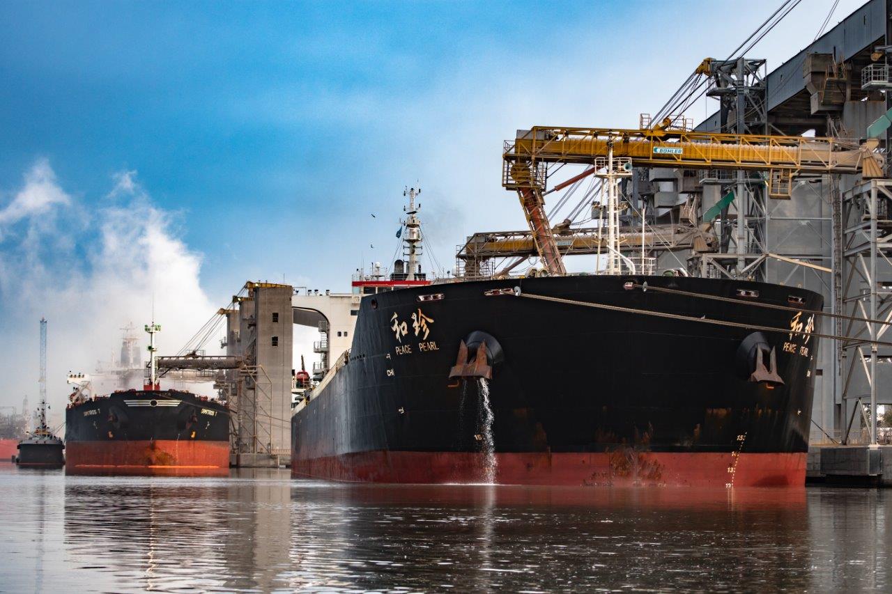 Récord de operaciones: La pandemia no detiene al puerto de Bahía Blanca