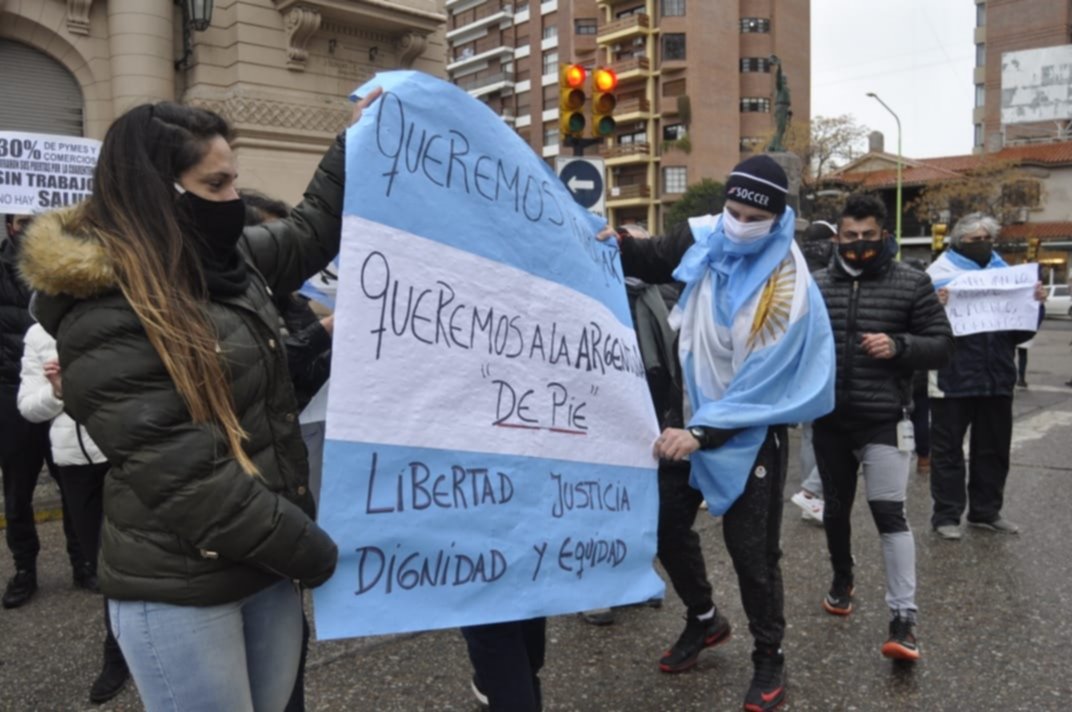 Banderazo II: por la justicia y la propiedad privada, otra vez gente salió a la calle