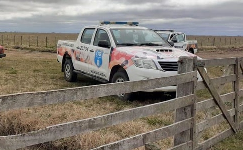 Patrulla Rural de Bahía Blanca: un rescate a tiempo a la vera de la ruta nacional 35