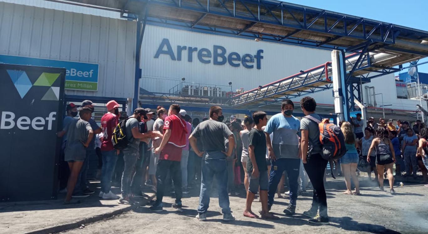 Salaverri se interiorizó por la crisis del frigorífico ArreBeef de Arrecifes