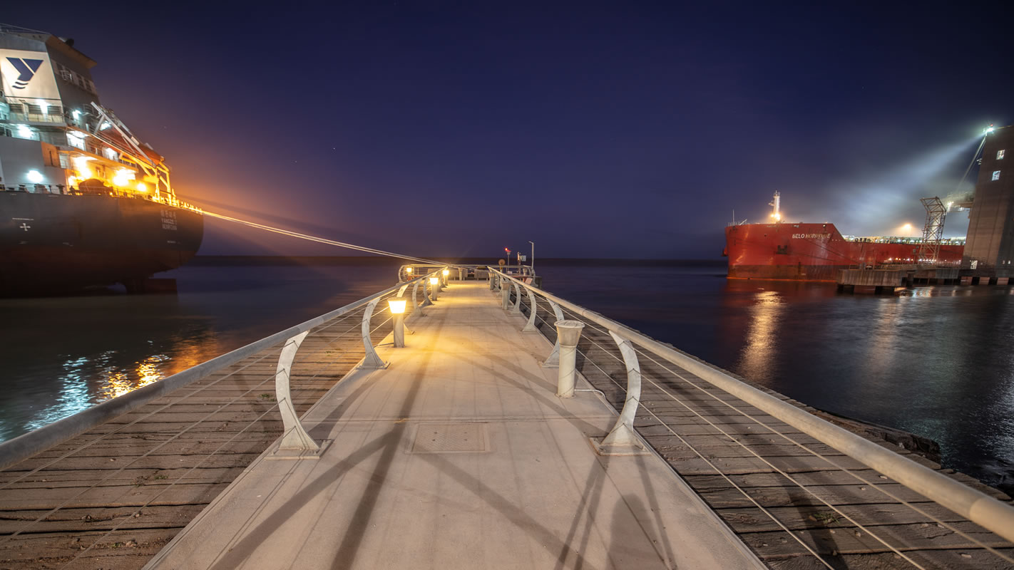 Puerto de Bahía Blanca: Los números de las exportaciones siguen en alza