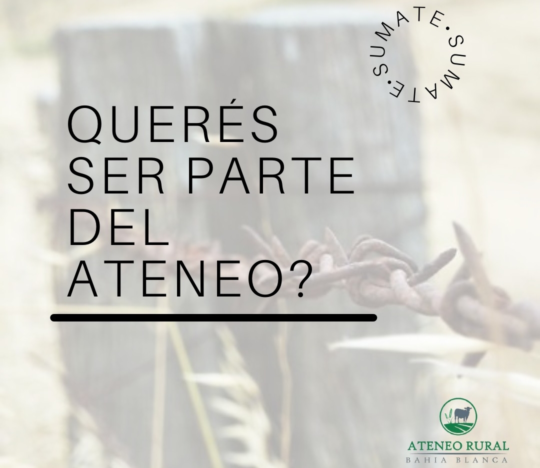 Ateneo Rural Bahía Blanca: primera reunión para delinear la actividad anual